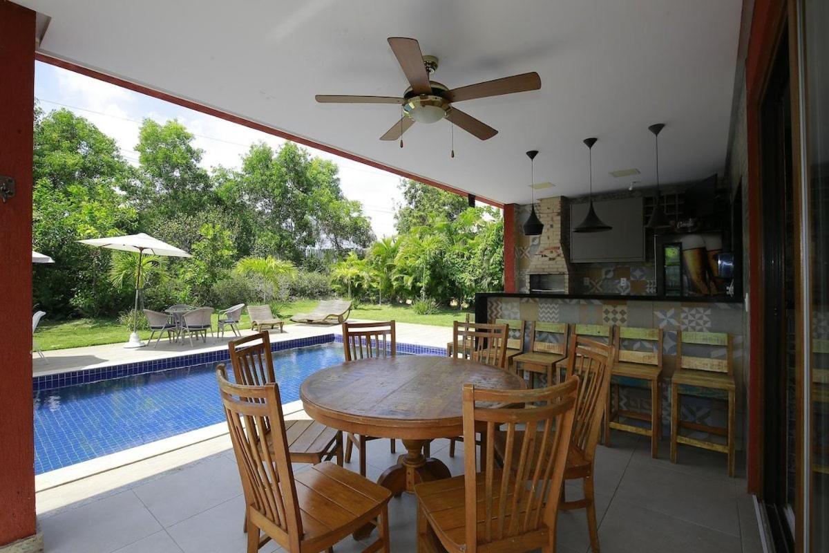 Casa Temporada - 4 Suites - Condominio Luxo - Piscina Extraordinaria - Praia De Itacimirim-Ba Камасарі Екстер'єр фото
